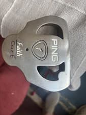 Ping Craz -e  35” Faith Putter , New Red Paddle Grip , Right