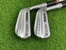 1954-55 Wilson Staff Model Dyna-Weight Top Notch Iron Set 3 & 4 Right Steel "A"