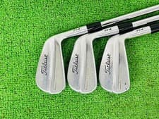 Titleist 714 MB Forged Iron 5-9+PW RH Dynamic Gold S200 Stiff Flex Shaft G11110