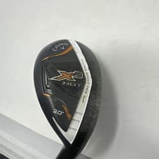 Callaway X2 Hot Pro 3 Hybrid 20* Aldila NV 65-R 350 Stiff Mens RH Golf Club
