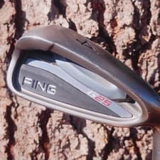 Nice Ping G25 Black Dot 4 Iron CFS Regular Steel Midsized Grip -1 Inch #W23