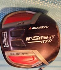 Adams Golf Insight XTD Boxer 9.5 Aldila DVS 55.R Zyvex Carbon Nanotube Driver