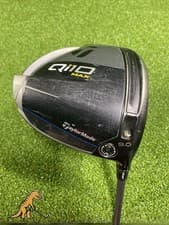 Used RH TaylorMade Qi10 Max 9* Driver Air Speeder 50g Stiff Flex