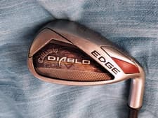⛳️RH CALLAWAY DIABLO EDGE PITCHIN WEDGE GRAPHITE 'A' FLEX SHAFT & LAMKIN GRIP⛳️
