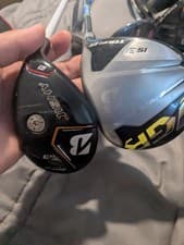 Right Bridgestone Tour B JGR wood,J15 hybrid set.stiff