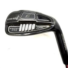 Tour Edge Exotics EXS 220H Hybrid Iron Single Pitching Wedge MAX KBS S80 Steel